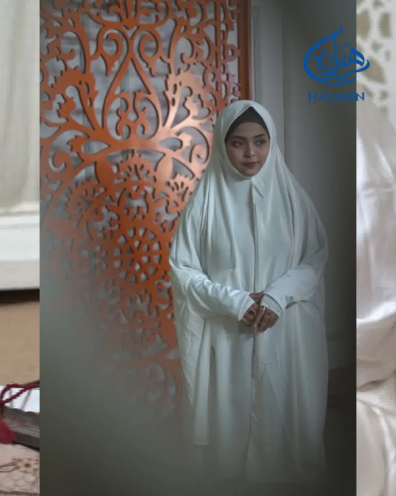 UMRAH & SALAH HIJAB (White)