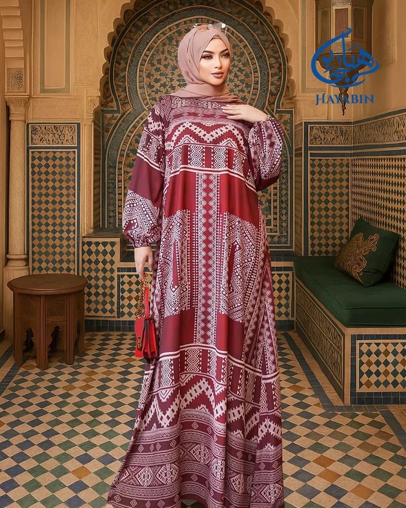 Digital Print ZARA Abaya Exclusive